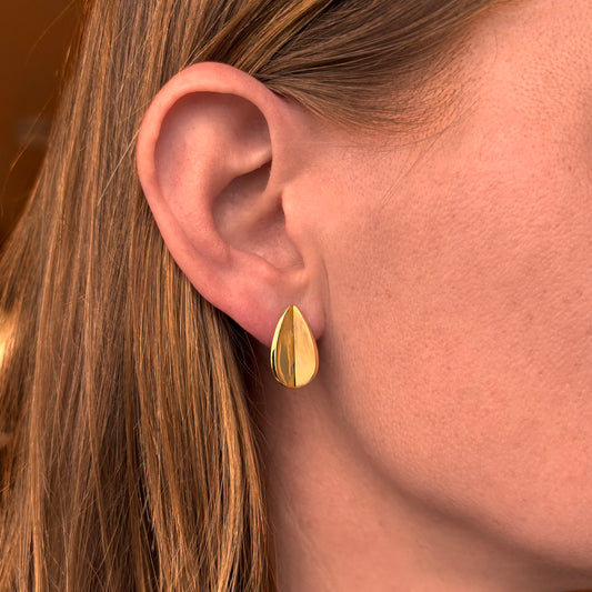 Bean | Teardrop Earrings