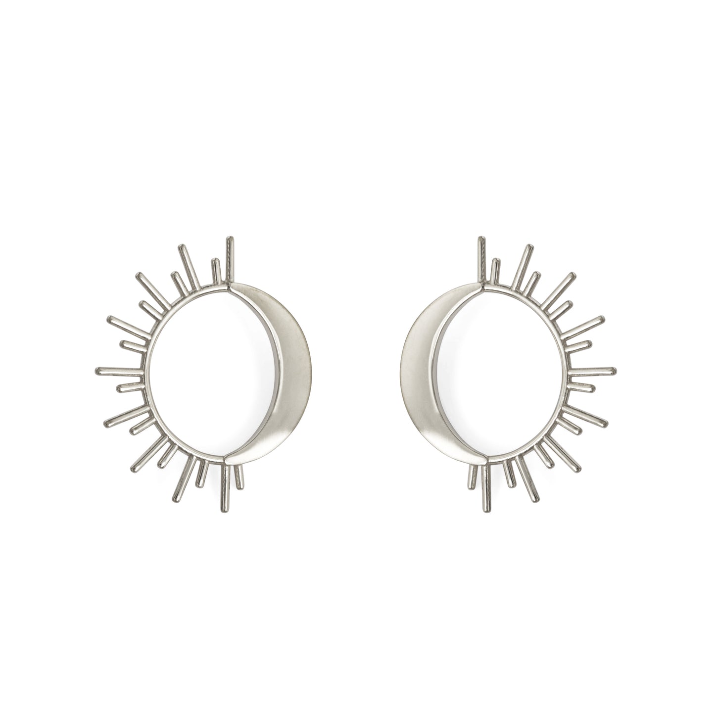 Celeste | Sun Moon Earrings