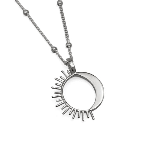 Celeste | Sun Moon Necklace