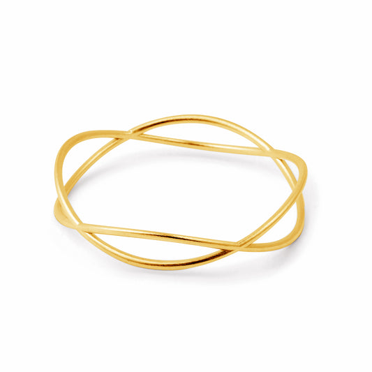 Shift | Curving Wave Bracelet