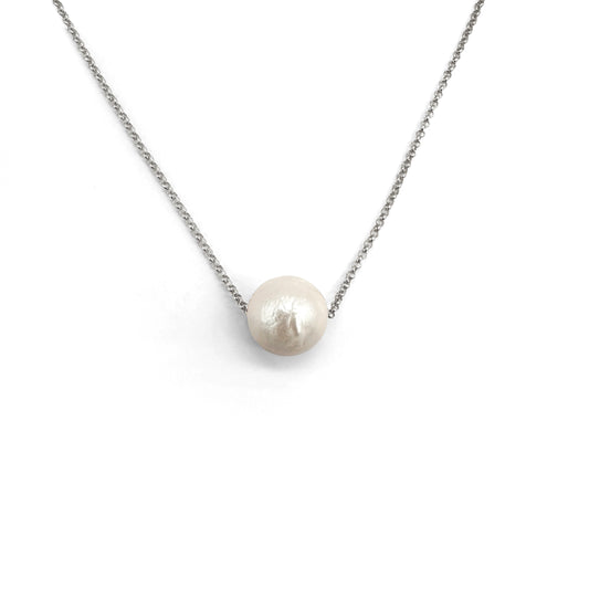 Perla | Round Pearl Necklace