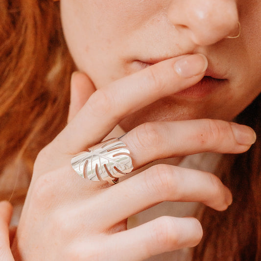 Monstera | Leaf Ring
