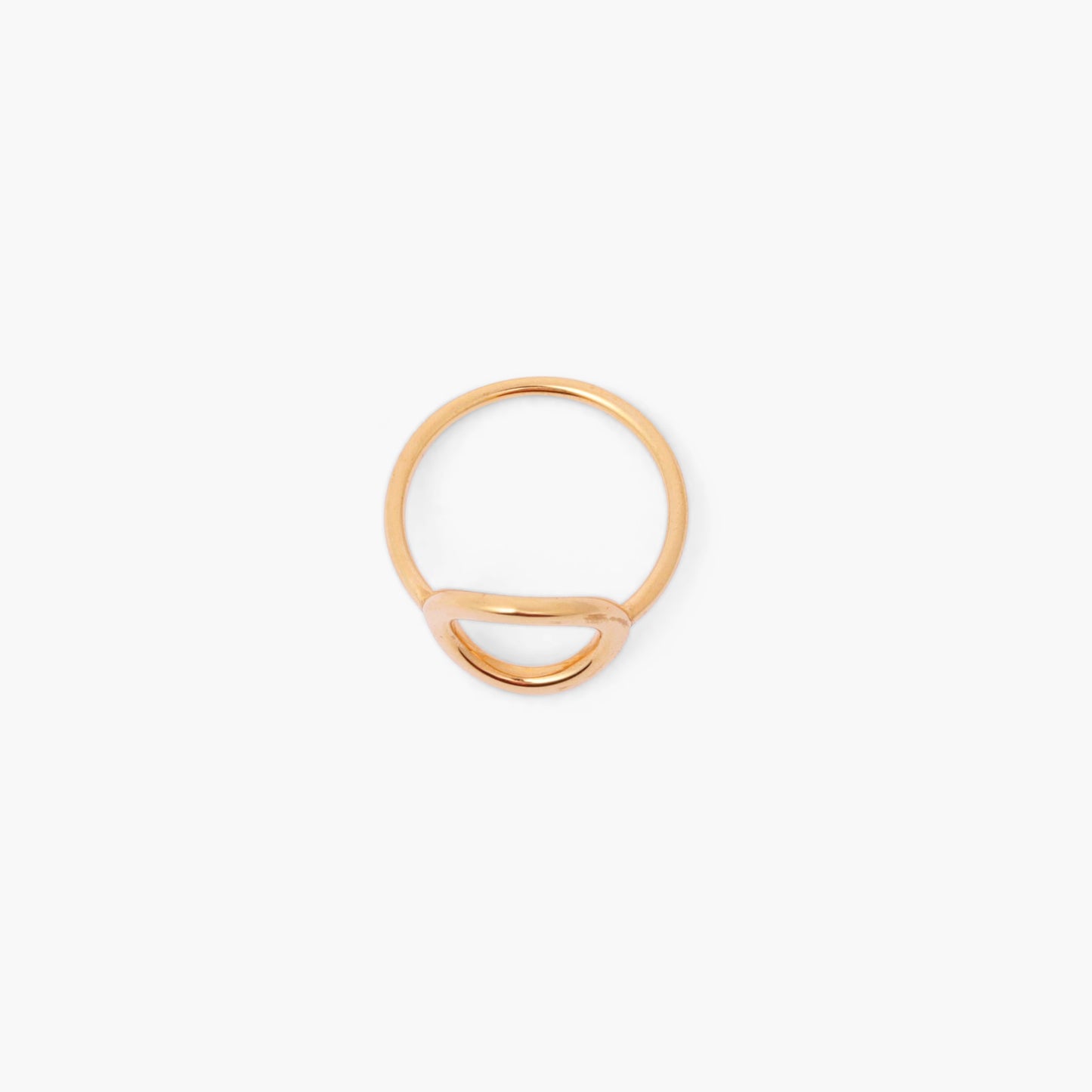 Amber | Open Circle Ring