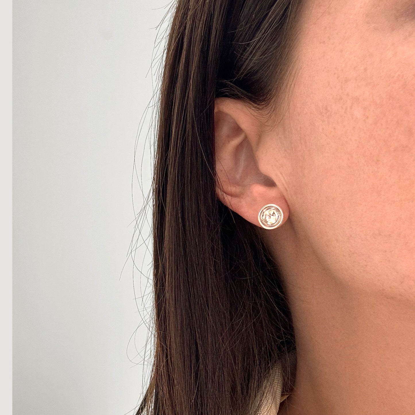 Orb | Circular Stud Earrings