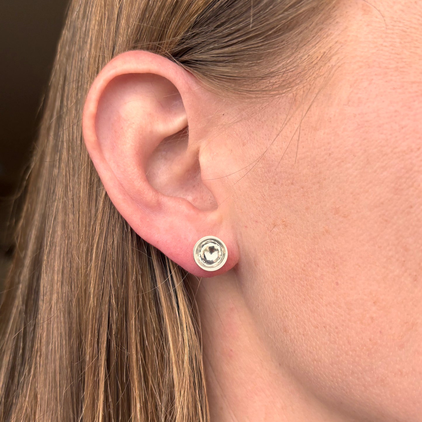 Orb | Circular Stud Earrings