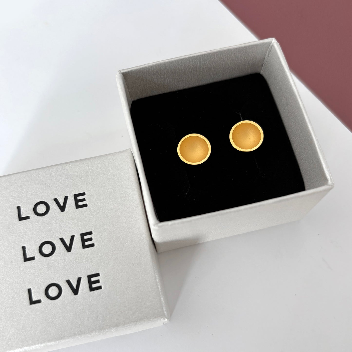 Orb | Circular Stud Earrings