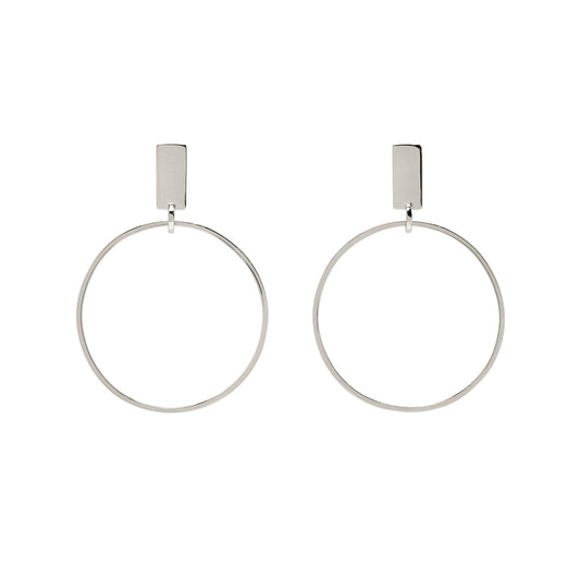Orbit | Modern Hoop Earrings