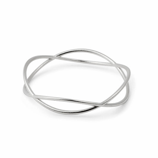 Shift | Curving Wave Bracelet