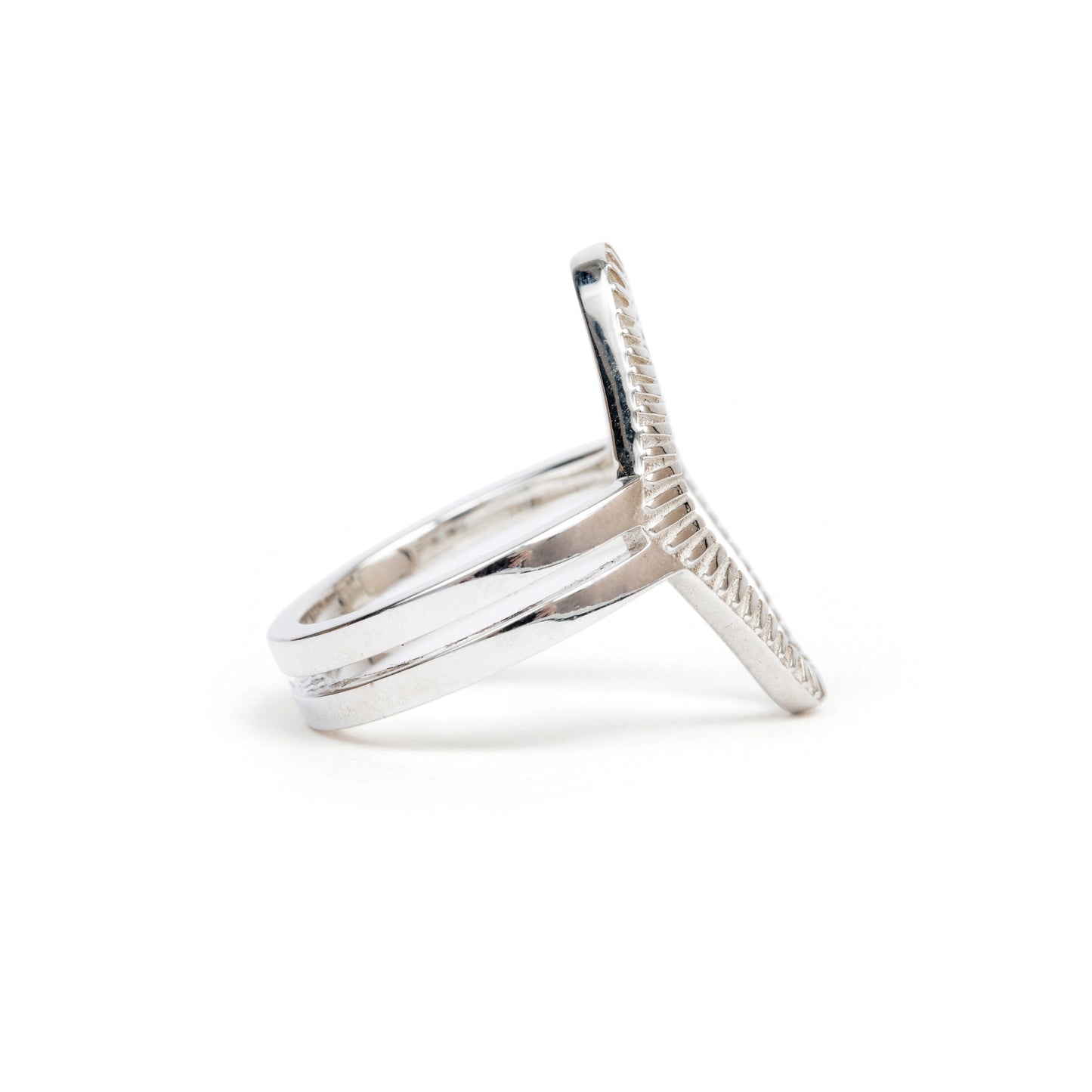 Snake Bite | Geometric Ring