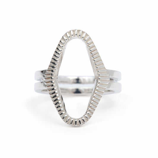 Snake Bite | Geometric Ring