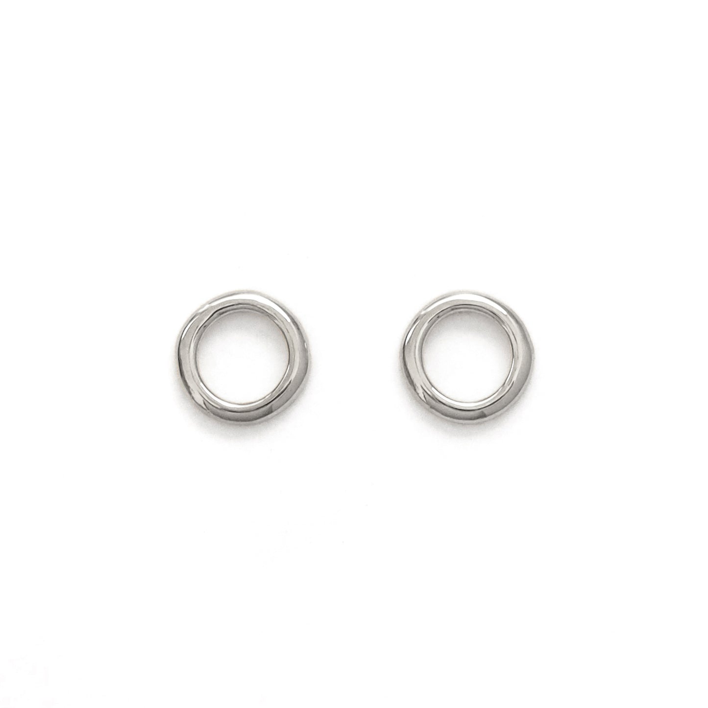 Amber | Small Circle Earrings