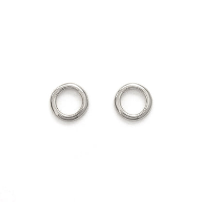 Amber | Small Circle Earrings