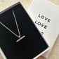 Astrid | Linear Bar Necklace