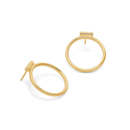 Balance | Circle Earrings