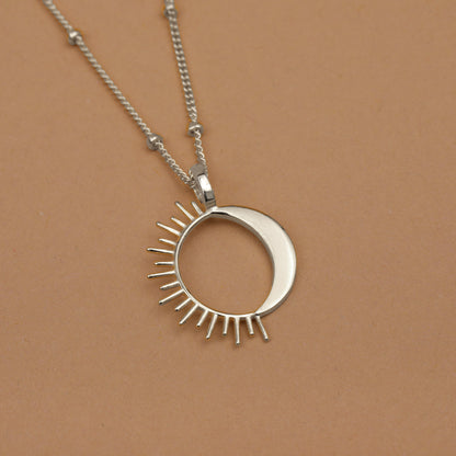 Celeste | Sun Moon Necklace