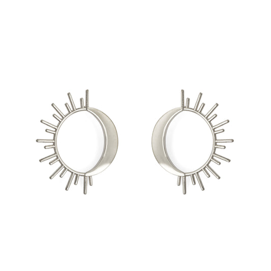 Celeste | Sun Moon Earrings