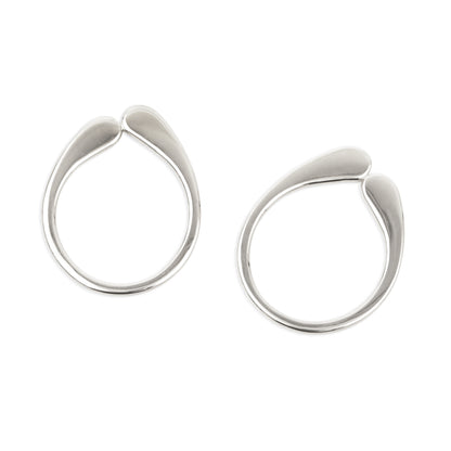 The Drip | Fluid Hoop Earrings
