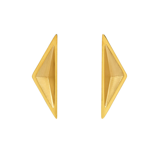 Empress | Triangle Geometric Earrings