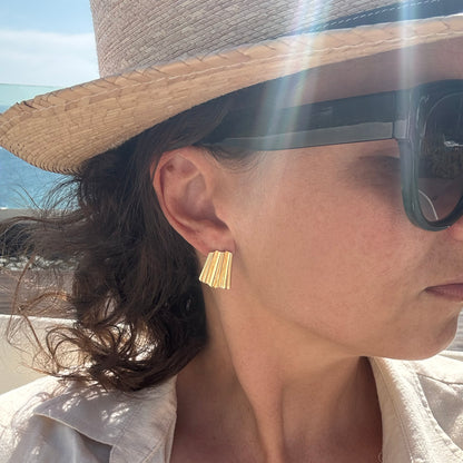 Shelly | Seashell Wave Earrings