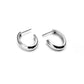 Aura | Oval Hoop Earrings