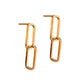 Linking | Dangling Link Earrings