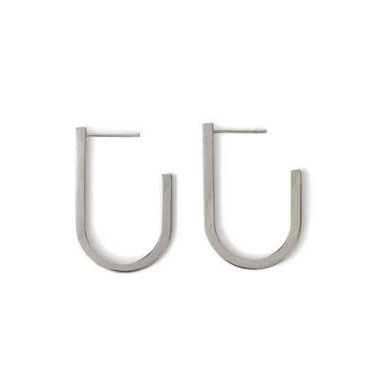 June | Modern Hoop Earrings