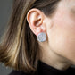 Zen | Concentric Circle Coin Earring