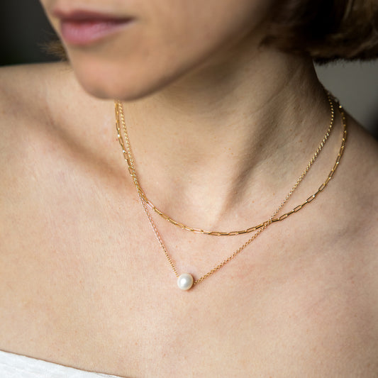 Paperclip Chain Necklace