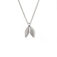 Mopani | Double Leaf Necklace