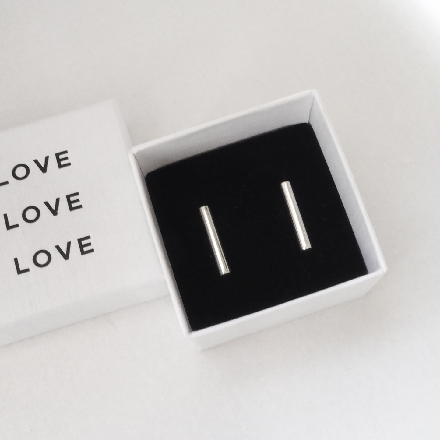 Tubular Two | Line Earrings