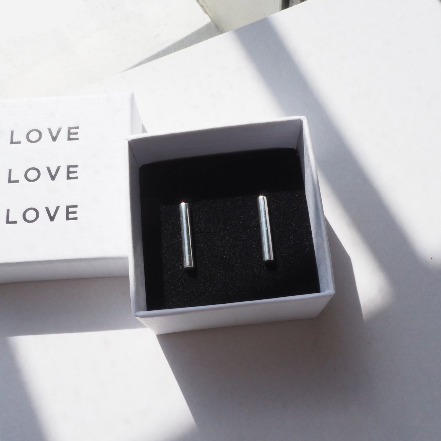 Tubular Two | Line Earrings