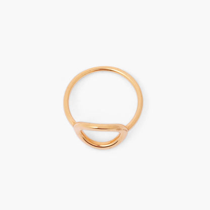 Amber | Open Circle Ring