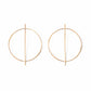 Olive | Circle Line Earrings