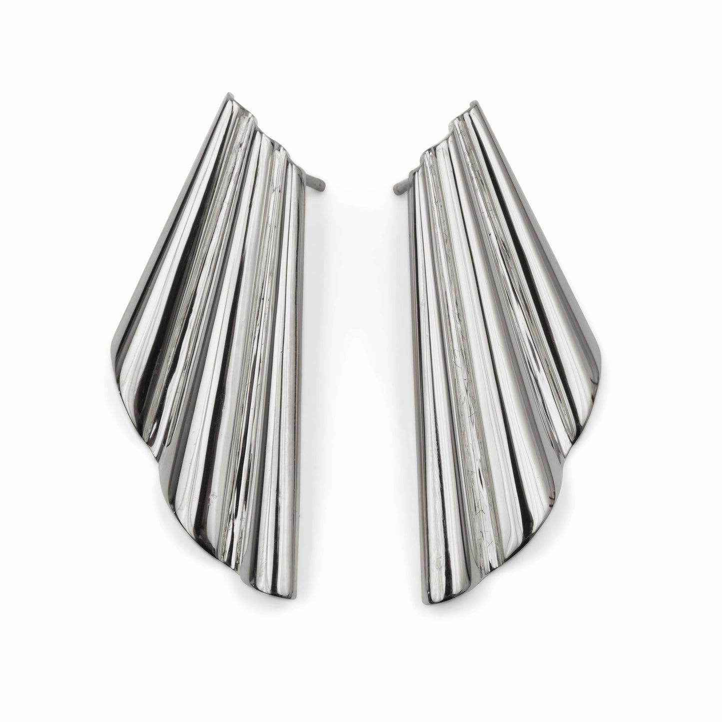 Shell | Modern Wavy Earrings