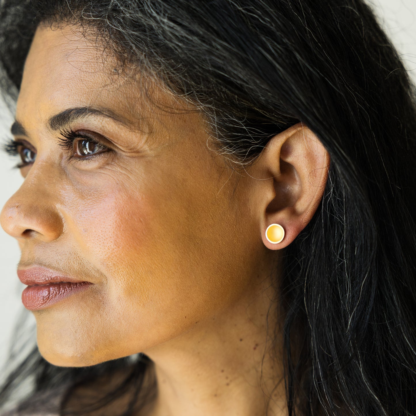 Orb | Circular Stud Earrings