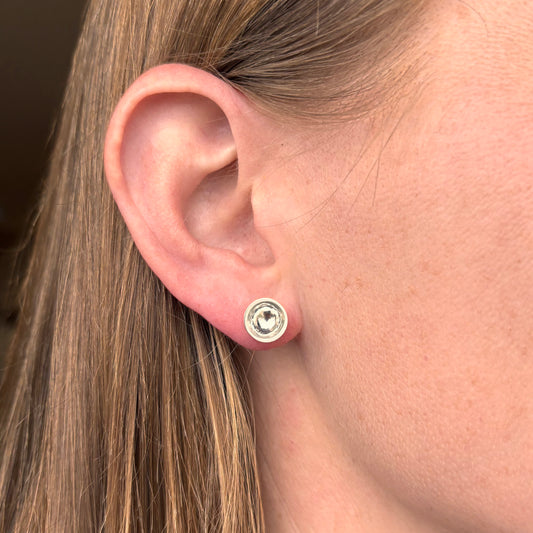 Orb | Circular Stud Earrings
