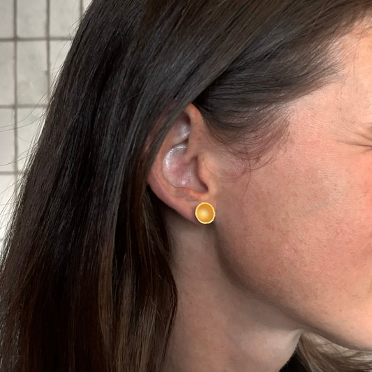 Orb | Circular Stud Earrings