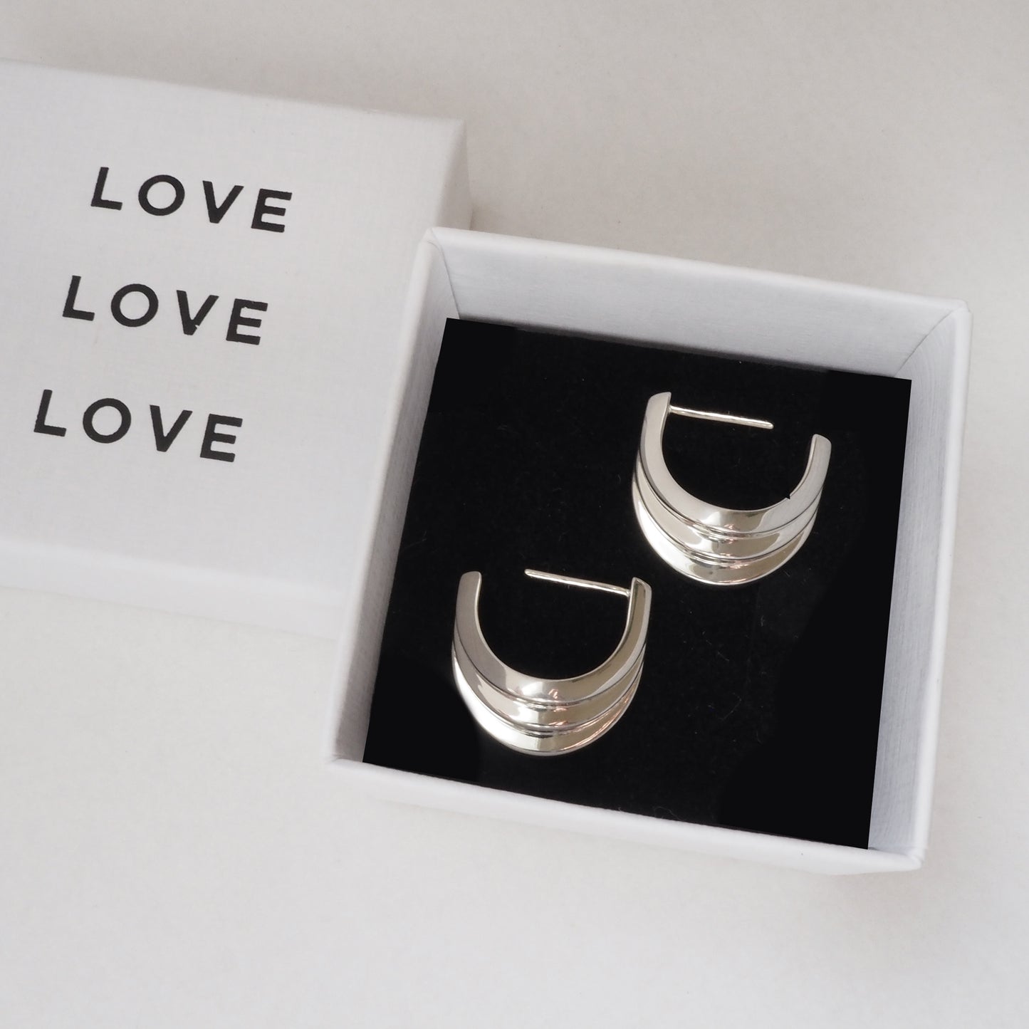 Juniper | Tri Hoop Earrings