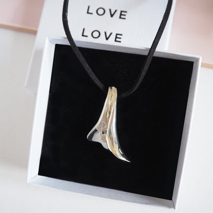 Shell Spiral | Sculptural Necklace