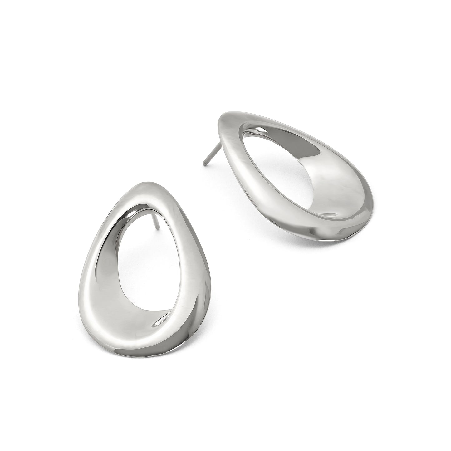 Portal | Abstract Teardrop Earring