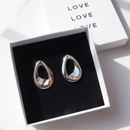 Portal | Abstract Teardrop Earring