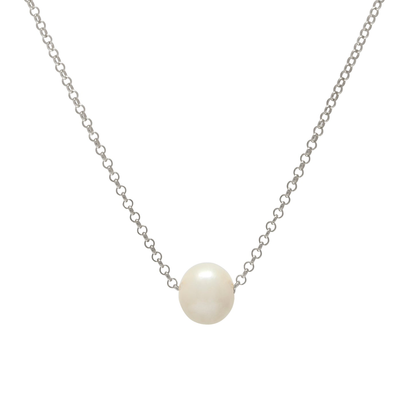 Perla | Round Pearl Necklace