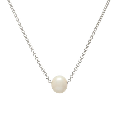 Perla | Round Pearl Necklace
