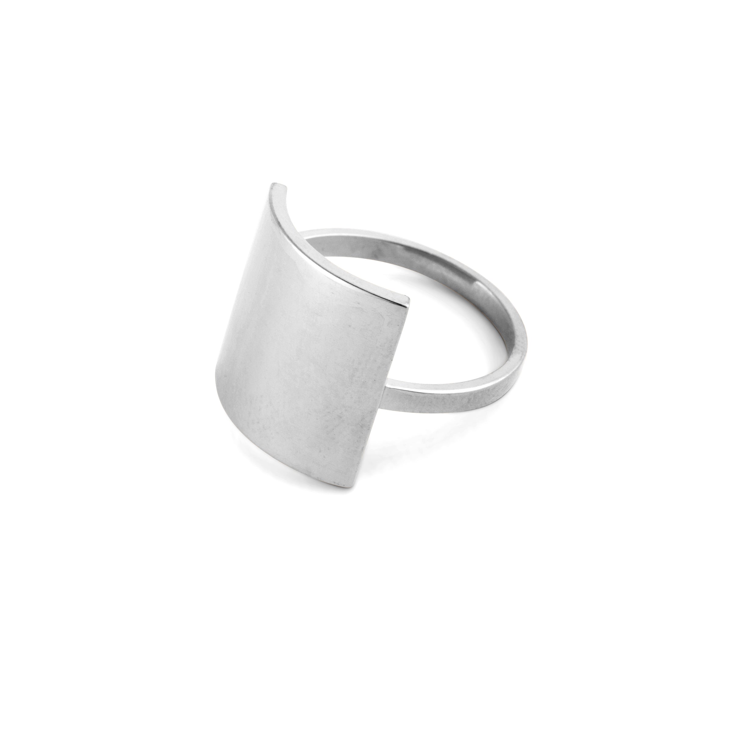 Shield | Modern Square Ring – Love Lori Michelle Jewelry