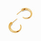 Spike Hoops | Medium Hoop Earrings