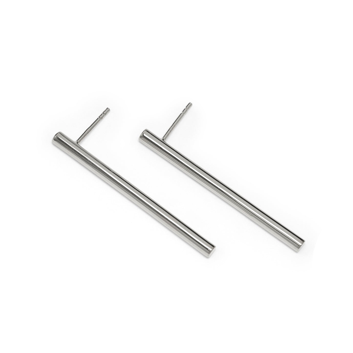 Tubular | Linear Drop Line Earrings