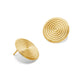 Zen | Concentric Circle Coin Earring