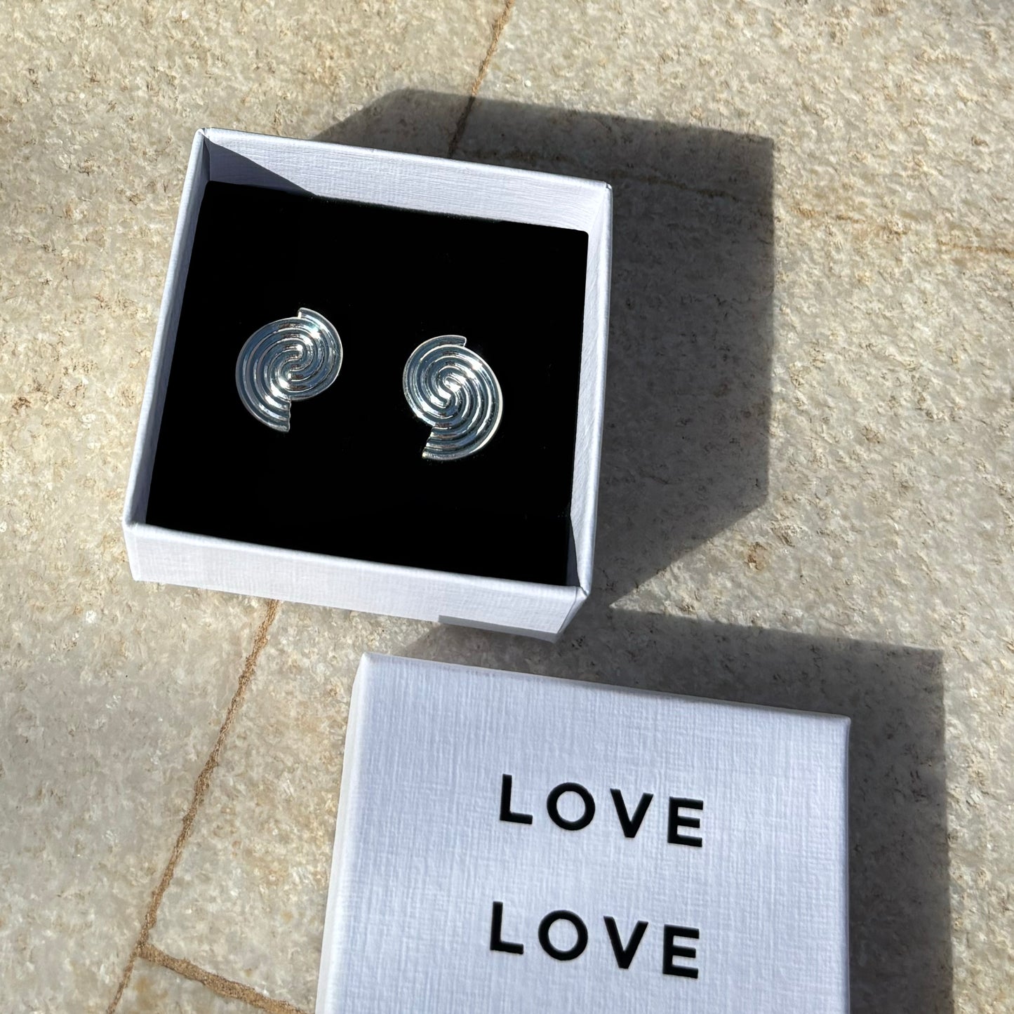 Zen Swirl | Maze Earring