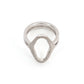 Snake Bite | Geometric Ring