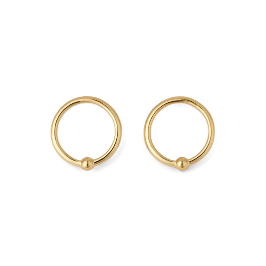 Knocker | Circle Earrings